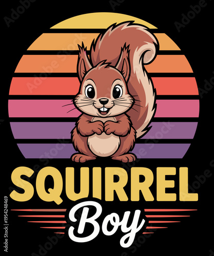 Retro Vintage This Squirrel funny design with a Squirrel graphic