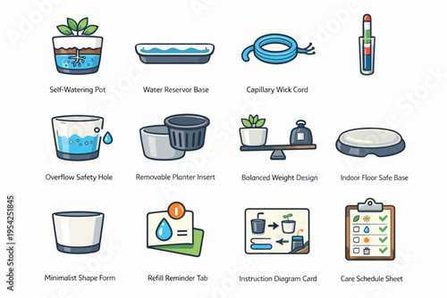 Reservoir simple card care vector base insert floor image generation icon cord