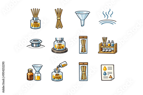 Neck shelf aroma simple icon bottle generation pack tip image vector stand