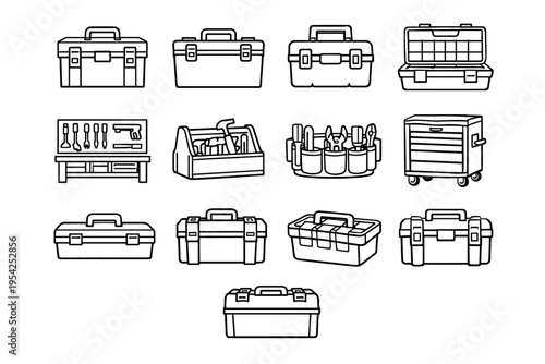Rectangular vector generation icon handle tool top contour linear form image simple