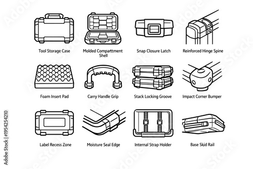 Icon image simple impact vector pad bumper locking generation handle latch skid