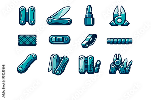Curve screwdriver image gear icon blade simple generation safety vector spine plier