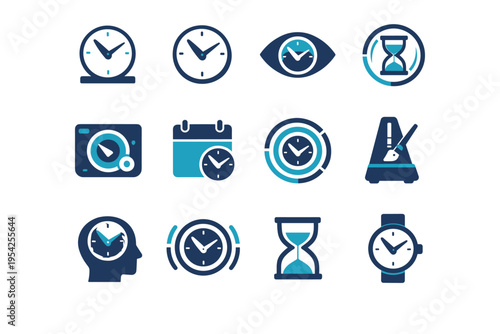 Element rhythm sweep schedule focus generation icon simple timer image vector shape