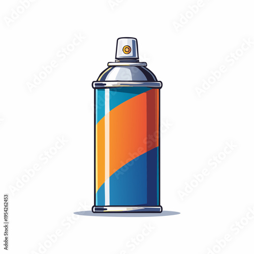 Spray can illustration