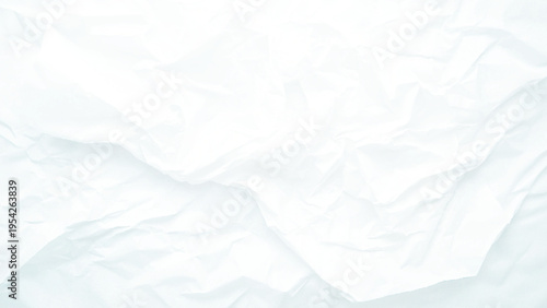 The texture of white paper is crumpled. Background for various purposes.