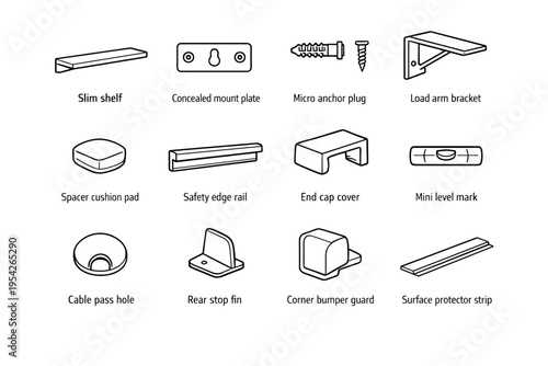 Cable simple mark cushion plug corner shelf image icon arm cover generation