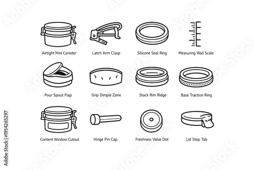 Pin image icon canister airtight generation wall freshness vector cap latch simple