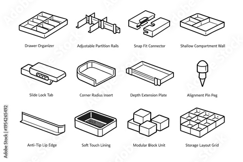 Generation touch radius vector image plate simple extension icon insert rail tip