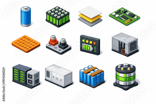 Core cell accumulator icon battery output generation image simple tile thermal power