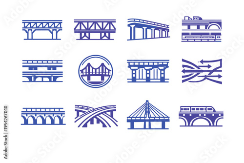 Urban pattern image generation badge architecture vector system symbol support rhythm icon
