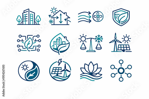 Node vector clean generation icon simple mark architecture passive design image logic