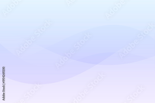パステルグラデーションの抽象ウェーブ背景 ピンク　水色　青