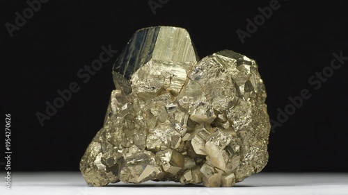 Mineral pyrite or iron pyrite, also known as fools gold, is an iron sulfide. Pyrite is the most abundant sulfide mineral