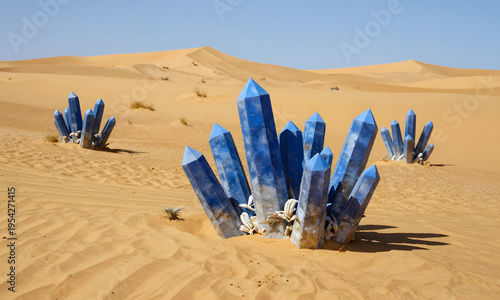 Obraz na płótnie Crystal Desert