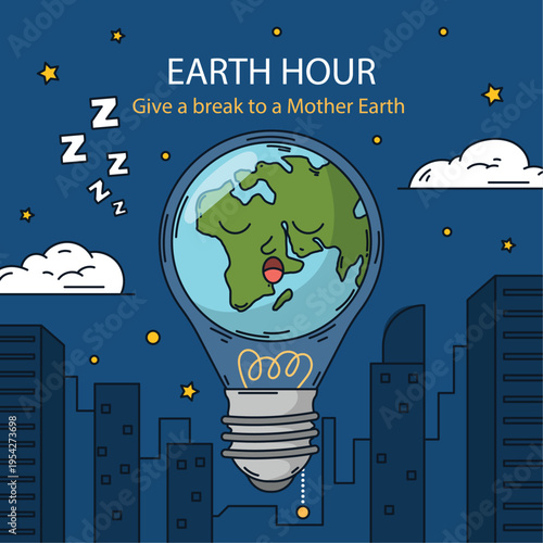 Earth hour design
