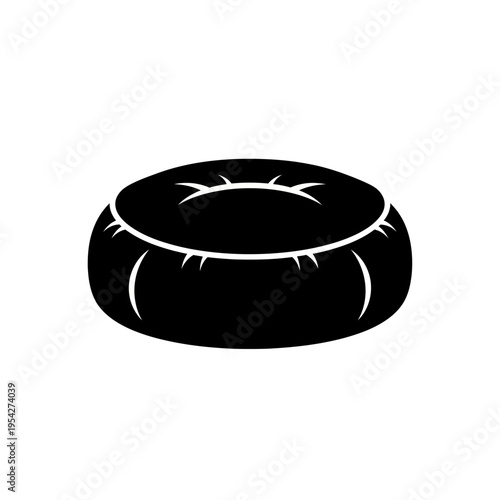 Stylish and comfortable bean bag for modern living spaces, perfect for relaxation and cozy interior decor design elements