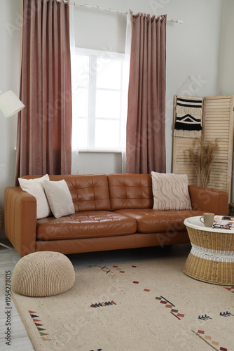 Interior of living room wit...