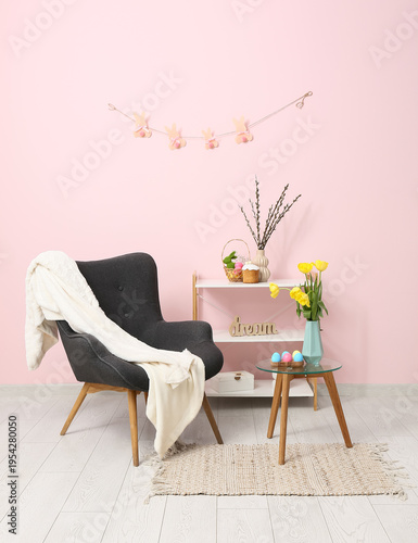 Interior of living room wit...