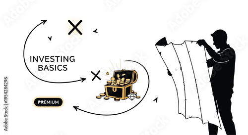 man investing money concept with piggy bank