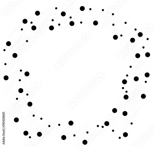 filled shape created by chaotic scribble strokes forming solid ink area