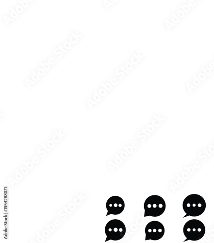 bit pixel speech bubbles and dialog boxes. Message icons for computer game. Vector illustration.