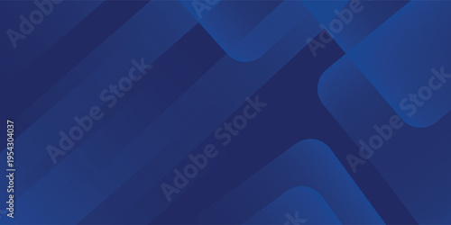 Abstract blue background with glowing geometric lines. Modern blue gradient square shape design. Futuristic technology concept. Suit for brochure, corporate, website, poster, banner, cover modern