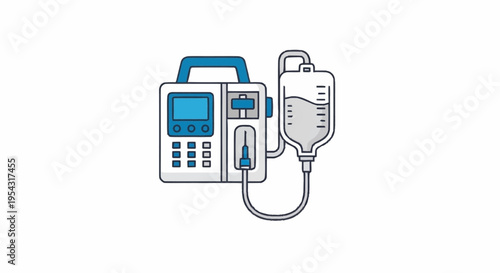 Medical device for intravenous fluid administration.