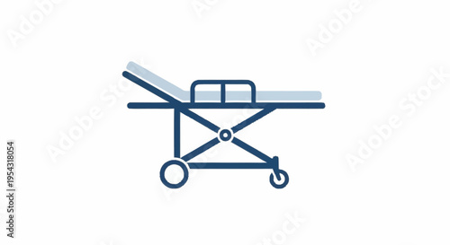Icon of a luggage cart.