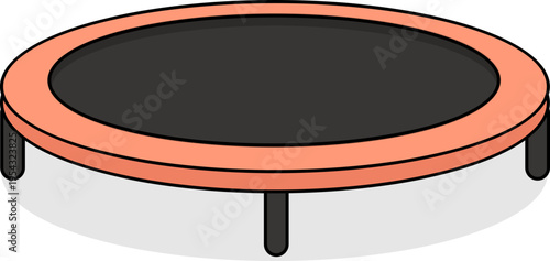 다이어트를 위한 트램폴린 