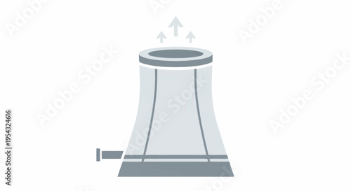 Simple illustration of a coffee percolator.