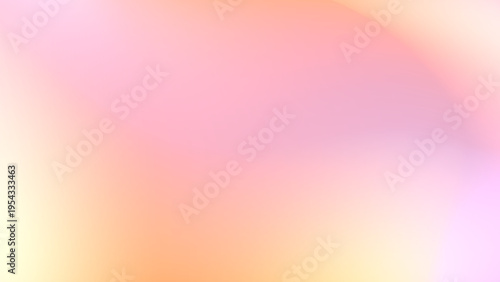 Foto Soft pastel pink orange gradient background