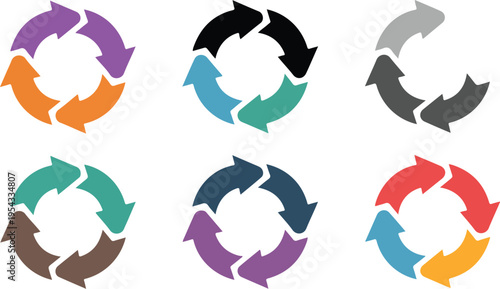 Diverse female soccer players in dynamic action poses kicking running and competing in team sport vector illustration collection