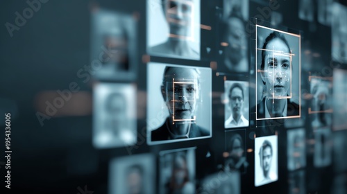 AI-powered face recognition granting access to classified documents.