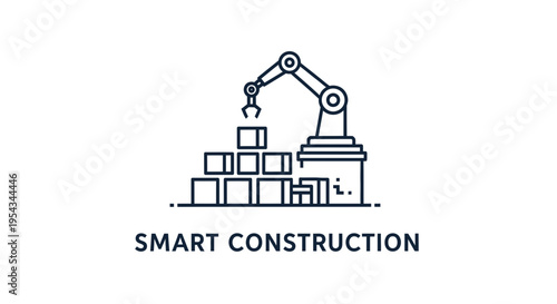 Automated Building Process with Robotic Arm Technology