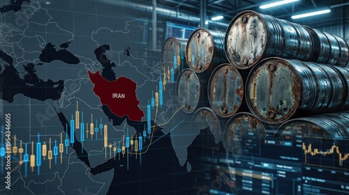 Geopolitical Tension and Global Oil Crisis Concept Map