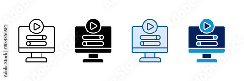 Feature Toggle Icon Set Multiple Style Collection