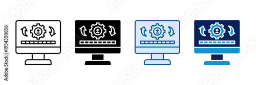 Update Manager Icon Set Multiple Style Collection