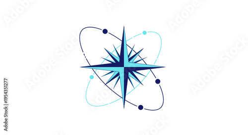 Atomic Structure Model with Orbitals and Central Core