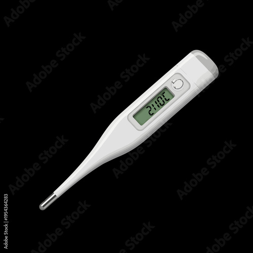 Digital Thermometer with Temperature Reading.