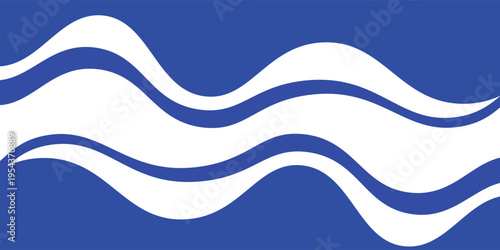 Abstract blue wave header banner with clean white copy space, modern corporate background for business presentations, marketing materials, brochures, websites and professional branding.