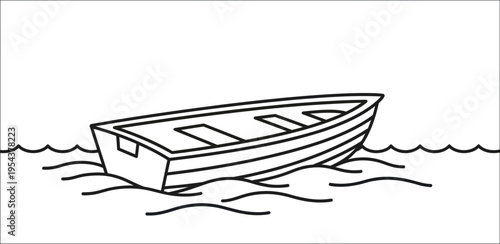 fishing boat on the sea