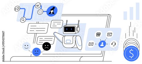 Chatbot technology. Chatbots enhance customer support efficiency by automating queries and responses. Chatbot systems advance ecommerce user experiences and data-driven analytics. For businesses