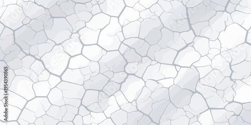 Cracked Dry Earth Surface Texture.