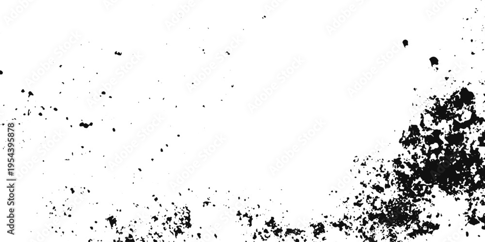 Obraz premium Vintage Grunge Texture Background with Cracked, Chipped and Scratched Wall Surface. Abstract Black and White Distressed Urban Texture with Rough Aged Effect and Worn Pattern.