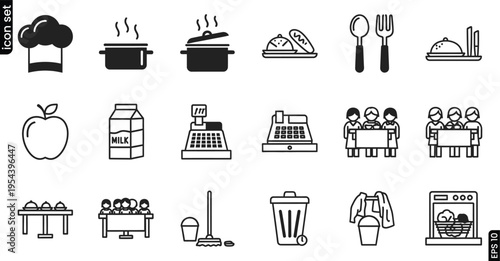 Food and dining icons