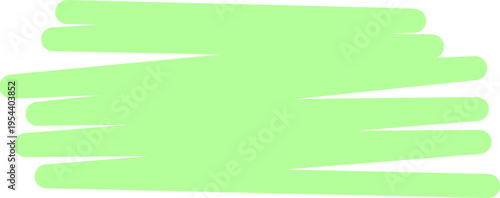 Light Green Highlighter Brush Stroke