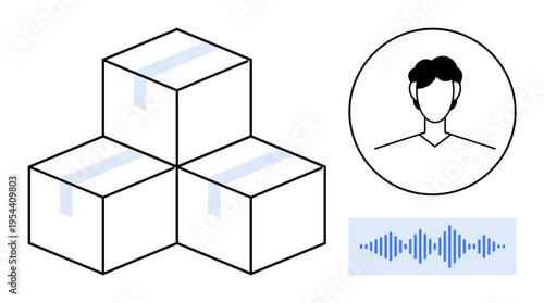 Voice recognition technology. Voice solutions integrated with logistics for seamless package handling and communication. Voice recognition enhances user interaction and efficiency. For AI, logistics