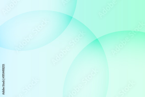 緑 グラデーション 抽象 曲線 パステル 背景素材