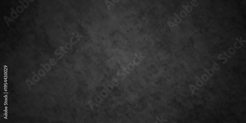 Abstract black distressed Rough texture grunge concrete background. Textured dark black grunge background, old grunge background. Chalk board and Black board grunge backdrop background.