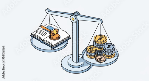Education versus wealth knowledge and money balance on scales book and coins comparison